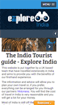 Mobile Screenshot of explore-india.net